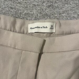 Abercrombie & Fitch Light Tan Trousers